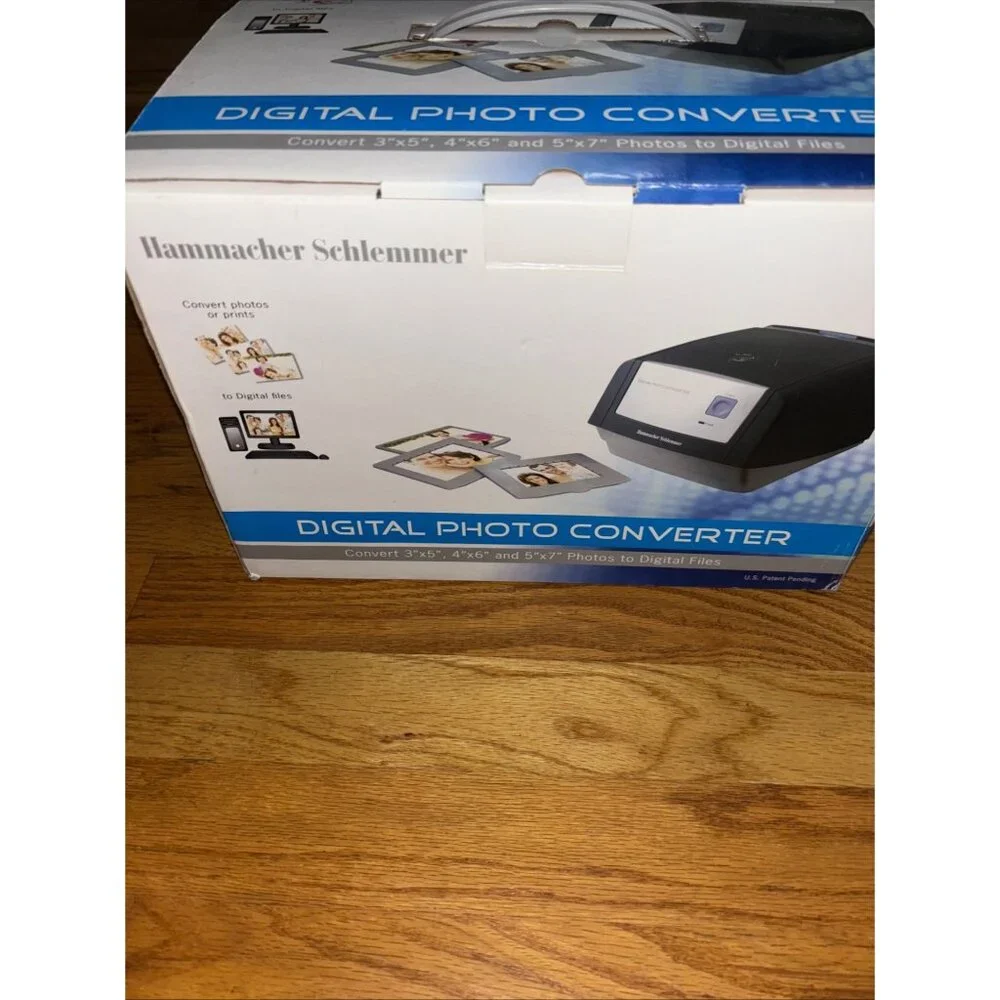 Hammacher Schlemmer Digital Photo Converter - Open Box New Condition